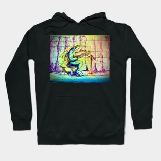 Shark Open Mic Nite Hoodie